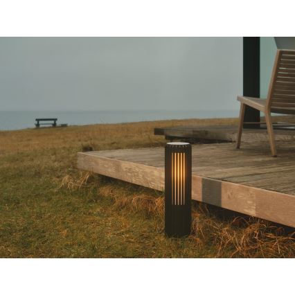 Nordlux - Λάμπα εξωτερικού χώρου ALUDRA 1xE27/15W/230V IP44 μαύρο 45,4 cm