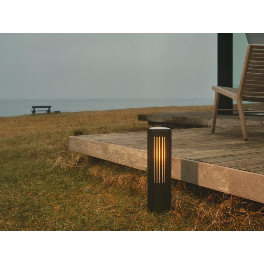 Nordlux - Λάμπα εξωτερικού χώρου ALUDRA 1xE27/15W/230V IP44 μαύρο 45,4 cm