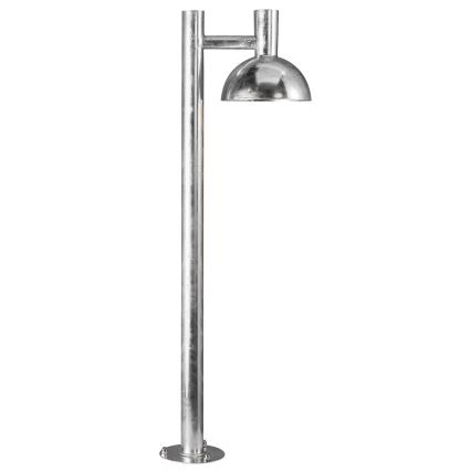 Nordlux - Λάμπα εξωτερικού χώρου ARKI 1xE27/20W/230V IP54 100 cm ασημί