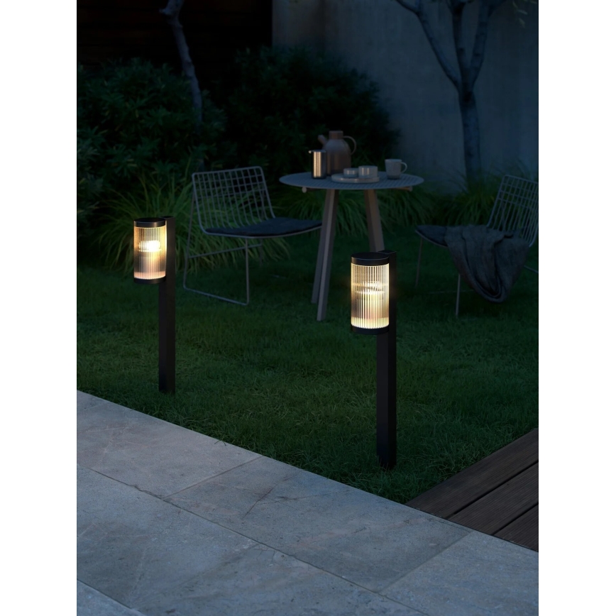 Nordlux - Λάμπα εξωτερικού χώρου COUPAR 1xE27/25W/230V IP54 80 cm μαύρο