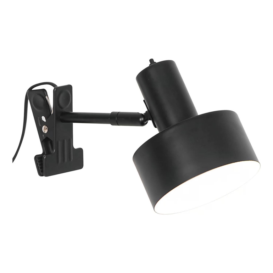 Nordlux - Λάμπα με κλιπ MATIS 1xE27/15W/230V μαύρο