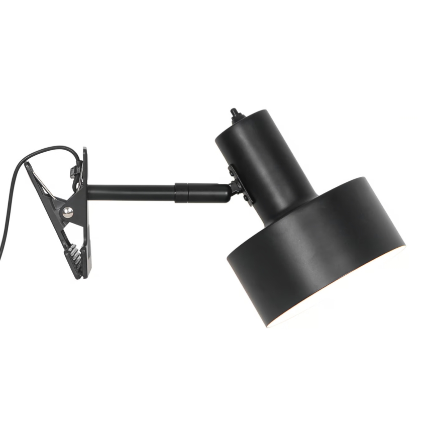 Nordlux - Λάμπα με κλιπ MATIS 1xE27/15W/230V μαύρο