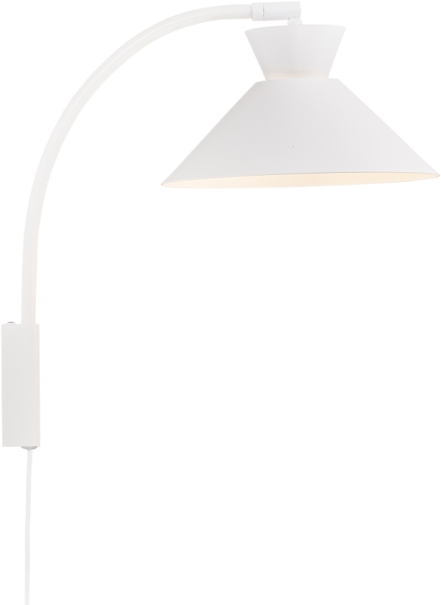 Nordlux - Λάμπα τοίχου DIAL 1xE27/40W/230V λευκό