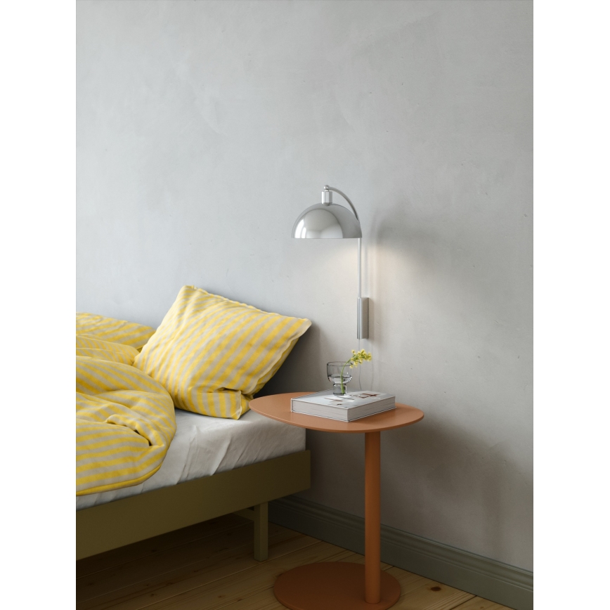 Nordlux - Λάμπα τοίχου ELLEN 1xE14/40W/230V γυαλιστερό χρώμιο