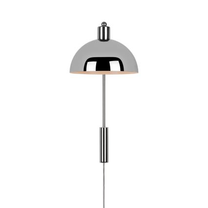 Nordlux - Λάμπα τοίχου ELLEN 1xE14/40W/230V γυαλιστερό χρώμιο