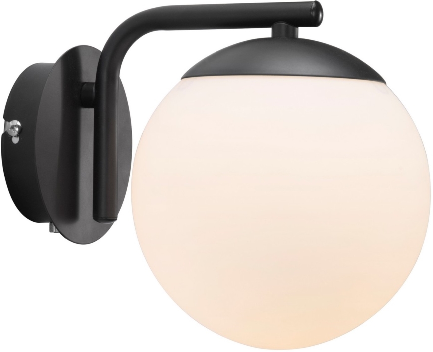Nordlux - Λάμπα τοίχου GRANT 1xE14/40W/230V μαύρο
