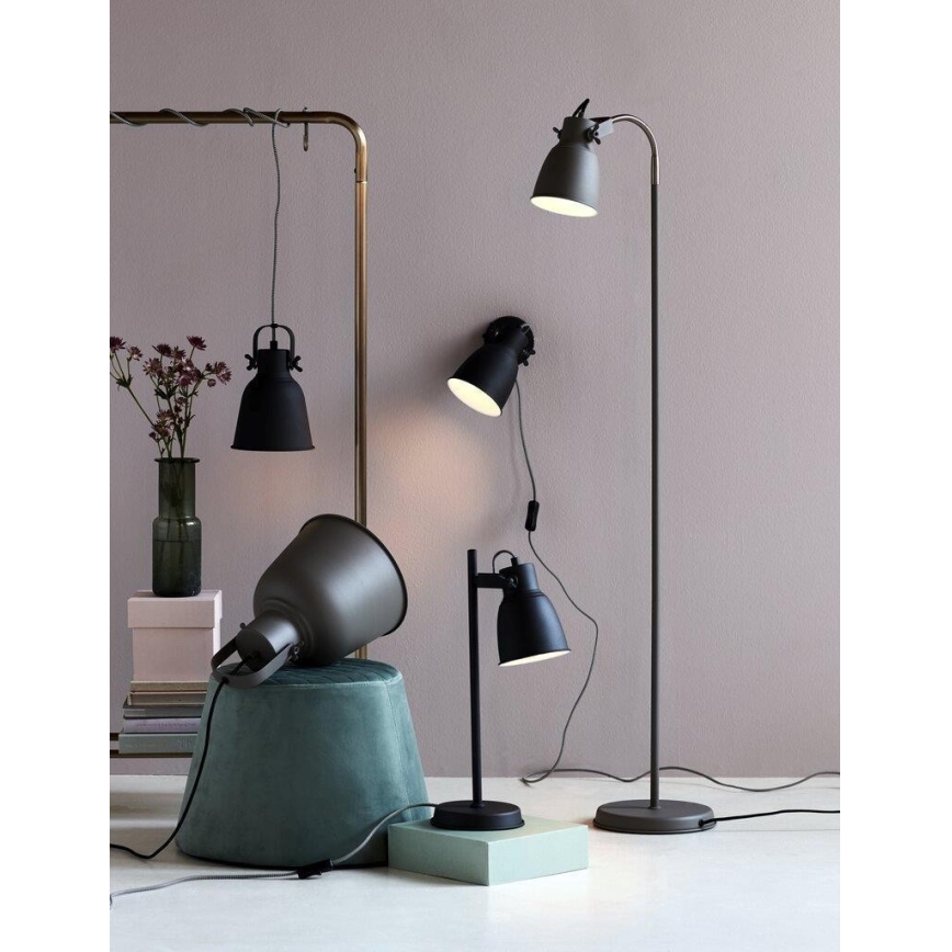Nordlux - Προβολέας τοίχου ADRIAN 1xE27/25W/230V ανθρακί