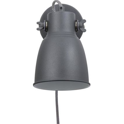 Nordlux - Προβολέας τοίχου ADRIAN 1xE27/25W/230V ανθρακί