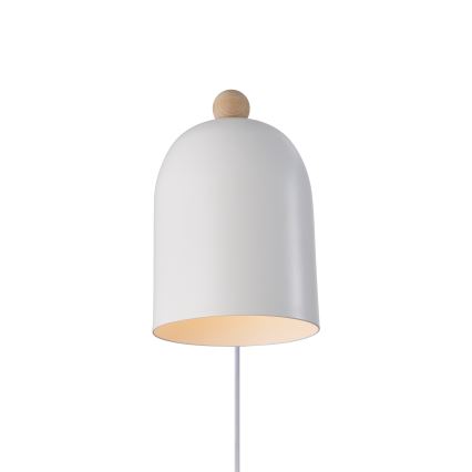 Nordlux - Προβολέας τοίχου GASTON 1xE27/15W/230V λευκό