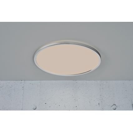 Nordlux - LED ρυθμιζόμενο φωτιστικό οροφής μπάνιου OJA LED/19W/230V 3000/4000K IP54 διάμ. 43 cm