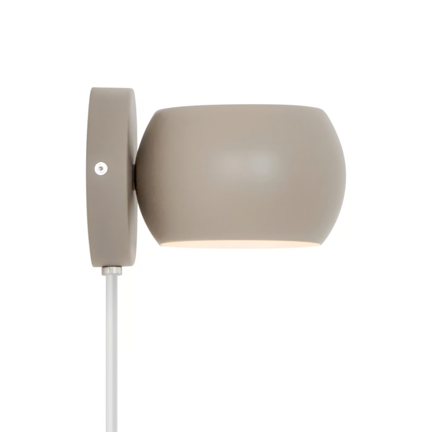 Nordlux - Ρυθμιζόμενο σποτ τοίχου BELIR 1xG9/5W/230V μπεζ