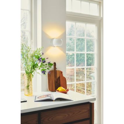 Nordlux - Ρυθμιζόμενο τοίχου φωτιστικό σποτ BELIR 1xG9/5W/230V λευκό