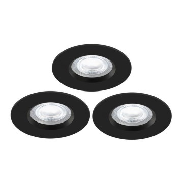 Nordlux - ΣΕΤ 3x LED RGB Κρεμαστό φωτιστικό οροφής μπάνιου dimmimg DON SMART LED/4,7W/230V 2200-6500K IP65