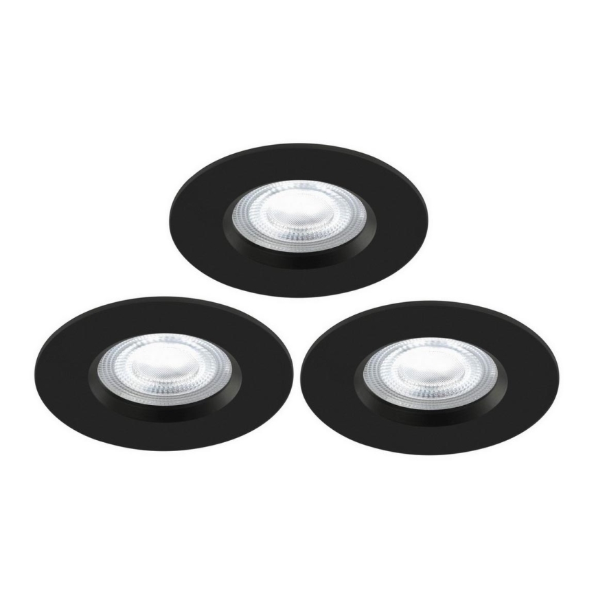 Nordlux - ΣΕΤ 3x LED RGB Κρεμαστό φωτιστικό οροφής μπάνιου dimmimg DON SMART LED/4,7W/230V 2200-6500K IP65