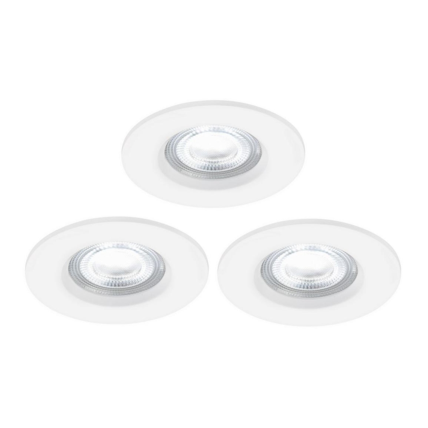Nordlux - ΣΕΤ 3x LED RGB Κρεμαστό φωτιστικό οροφής μπάνιου dimmimg DON SMART LED/4,7W/230V 2200-6500K IP65