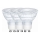 Nordlux - ΣΕΤ 3x Λαμπτήρας LED GU10/4,7W/230V 4000K