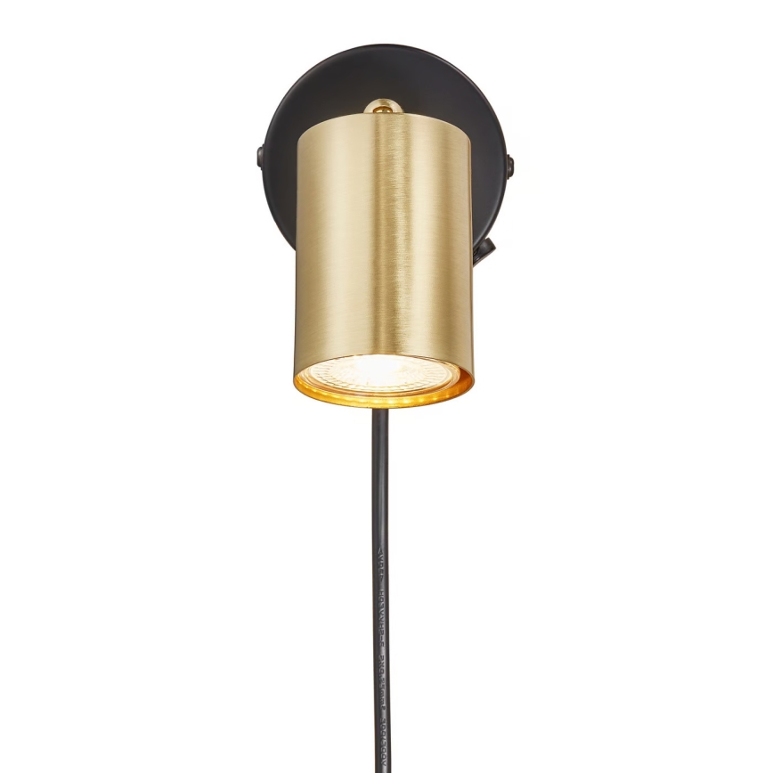 Nordlux - Σποτ τοίχου EXPLORE 1xGU10/7W/230V ορείχαλκος