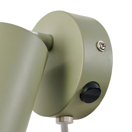 Nordlux - Σποτ τοίχου EXPLORE 1xGU10/7W/230V πράσινο