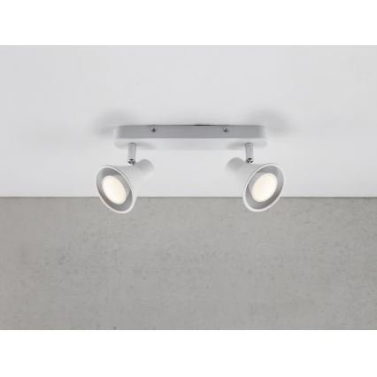 Nordlux - Σποτ φωτιστικό EIK 2xGU10/35W/230V λευκό
