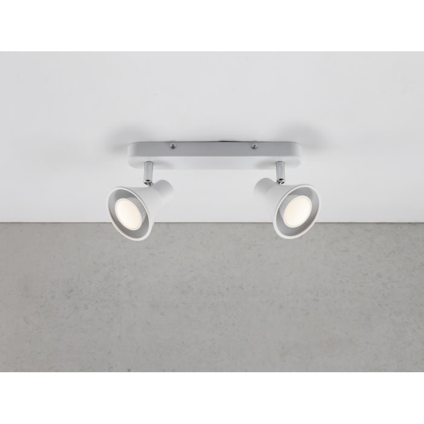 Nordlux - Σποτ φωτιστικό EIK 2xGU10/35W/230V λευκό