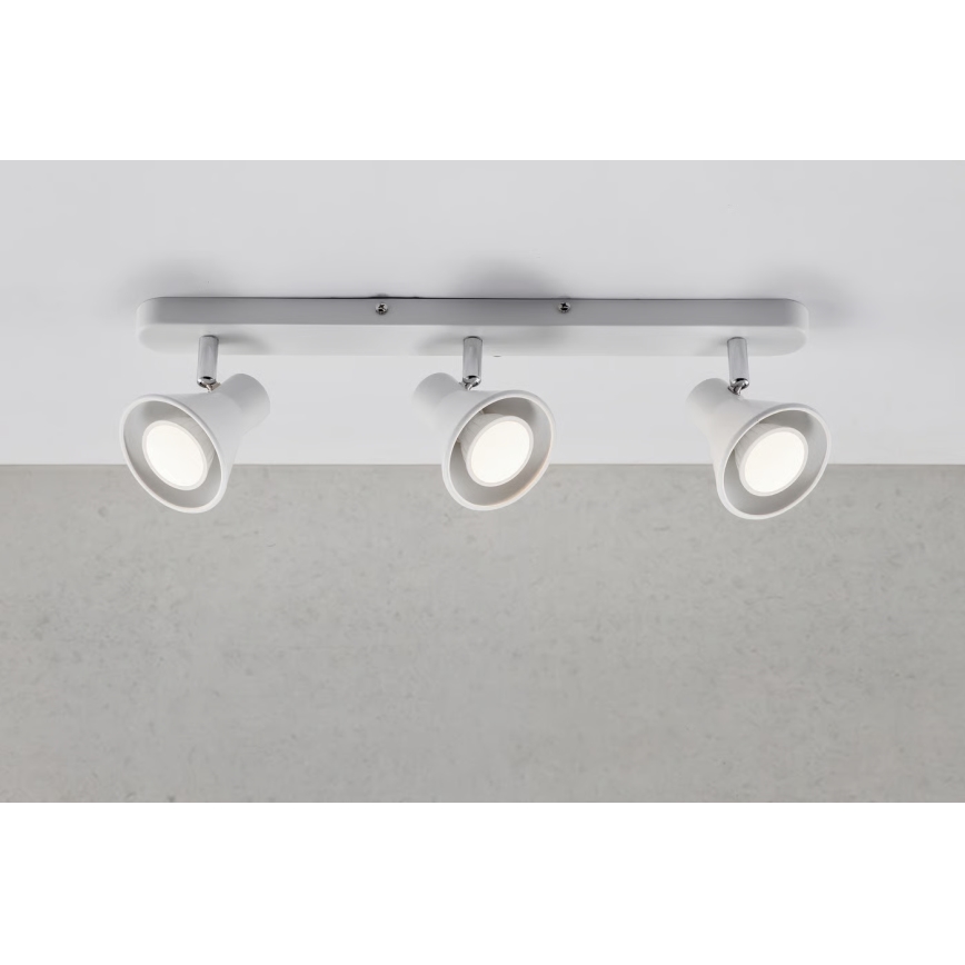 Nordlux - Σποτ φωτιστικό EIK 3xGU10/35W/230V λευκό