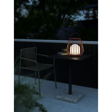 Nordlux - LED ρυθμιζόμενο φορητό φωτιστικό για εξωτερικούς χώρους JIM TO-GO LED/3W/3,7V IP54 5000 mAh κόκκινο