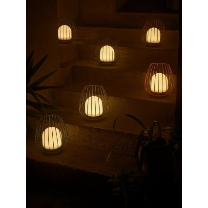 Nordlux - LED ρυθμιζόμενο φορητό φωτιστικό για εξωτερικούς χώρους JIM TO-GO LED/3W/3,7V IP54 5000 mAh κόκκινο