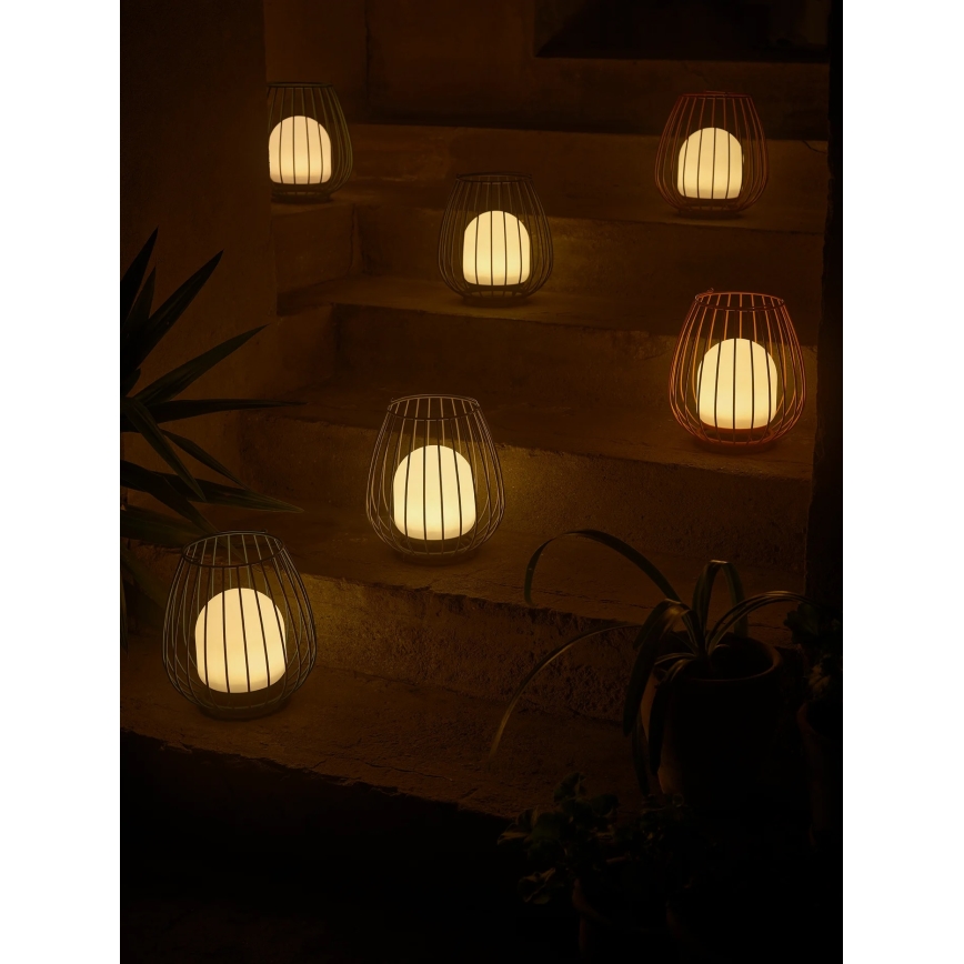 Nordlux - LED ρυθμιζόμενο φορητό φωτιστικό για εξωτερικούς χώρους JIM TO-GO LED/3W/3,7V IP54 5000 mAh κόκκινο