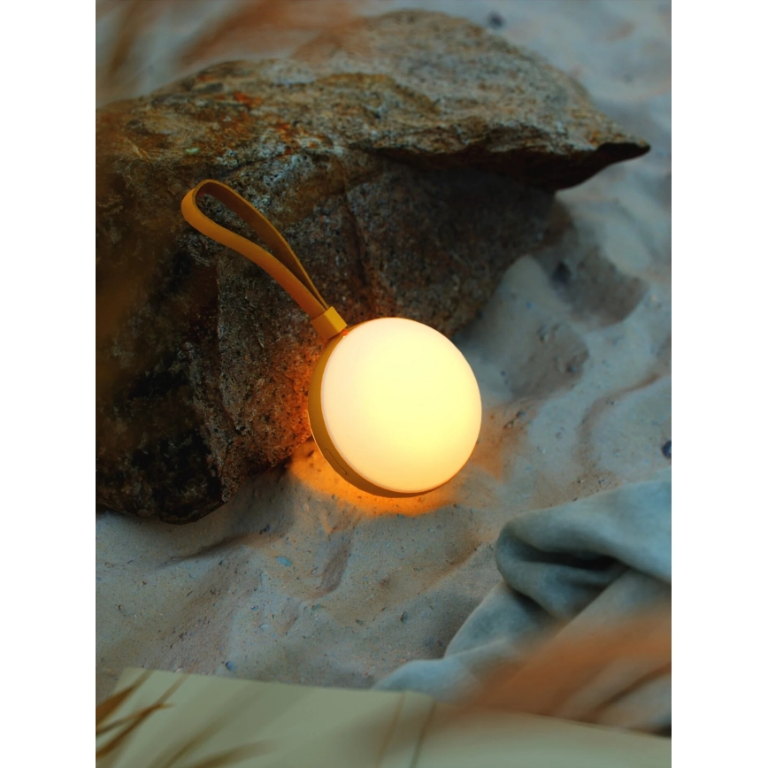 Nordlux - Φορητός επαναφορτιζόμενος λαμπτήρας LED LED/1W/3,7V IP54 κίτρινο