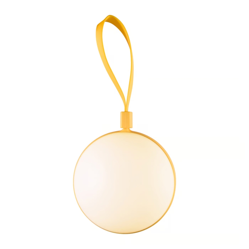 Nordlux - Φορητός επαναφορτιζόμενος λαμπτήρας LED LED/1W/3,7V IP54 κίτρινο