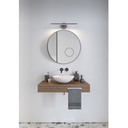 Nordlux - Φωτισμός καθρέφτη μπάνιου LED IP LED/6,2W/230V IP44 40 cm ματ χρώμιο