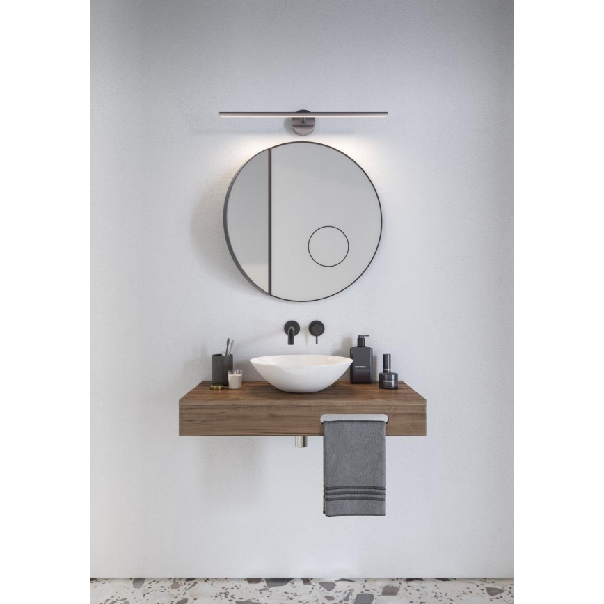 Nordlux - Φωτισμός καθρέφτη μπάνιου LED IP LED/6,3W/230V IP44 60 cm ματ χρώμιο