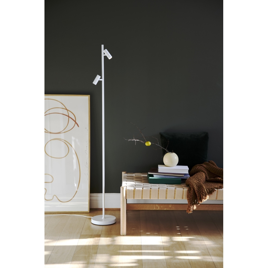 Nordlux - LED Dimming αφής επιδαπέδιο φωτιστικό OMARI 2xLED/3,2W/230V λευκό