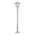 Nordlux - Φωτιστικό εξωτερικού χώρου AGGER 1xE27/60W/230V IP54 ασημί