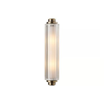 Nordlux - Φωτιστικό καθρέφτη μπάνιου NIMAL 2xE14/25W/230V IP44 ορείχαλκος