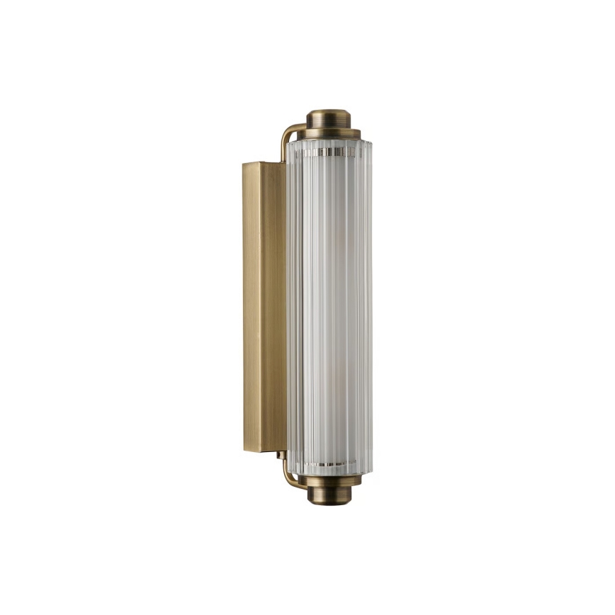 Nordlux - Φωτιστικό καθρέφτη μπάνιου NIMAL 2xE14/25W/230V IP44 ορείχαλκος