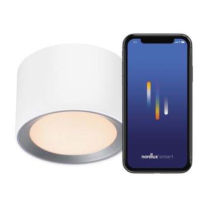 Nordlux -LED Dimming μπάνιο φωτιστικό σποτ LANDON SMART LED/8W/230V 2700-6500K IP44 λευκό