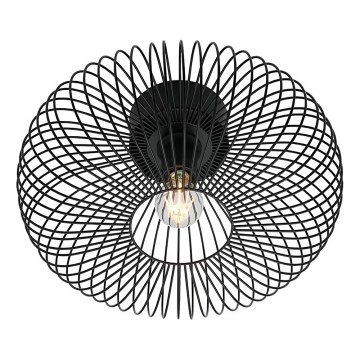 Nordlux - Φωτιστικό οροφής BERONI 1xE27/60W/230V Ø 40,3 cm μαύρο