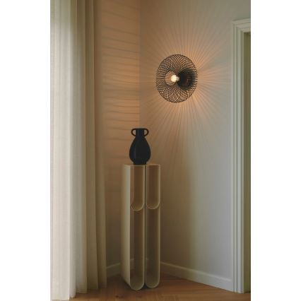 Nordlux - Φωτιστικό οροφής BERONI 1xE27/60W/230V Ø 40,3 cm μαύρο