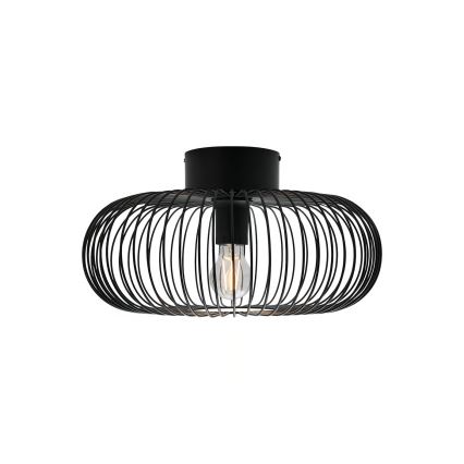Nordlux - Φωτιστικό οροφής BERONI 1xE27/60W/230V Ø 40,3 cm μαύρο