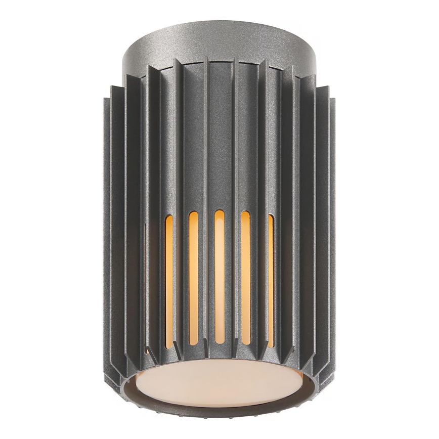 Nordlux - Φωτιστικό οροφής εξωτερικού χώρου ALUDRA 1xE27/15W/230V ανθρακί