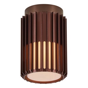 Nordlux - Φωτιστικό οροφής εξωτερικού χώρου ALUDRA 1xE27/15W/230V καφέ