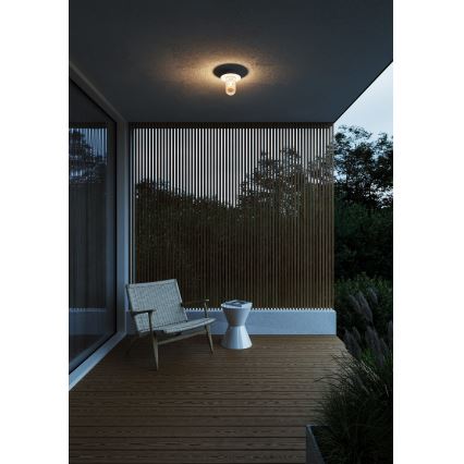 Nordlux - Φωτιστικό οροφής εξωτερικού χώρου JANUKA 1xE27/60W/230V IP54 λευκό