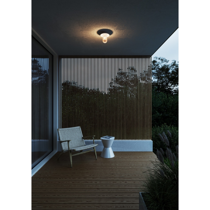Nordlux - Φωτιστικό οροφής εξωτερικού χώρου JANUKA 1xE27/60W/230V IP54 λευκό