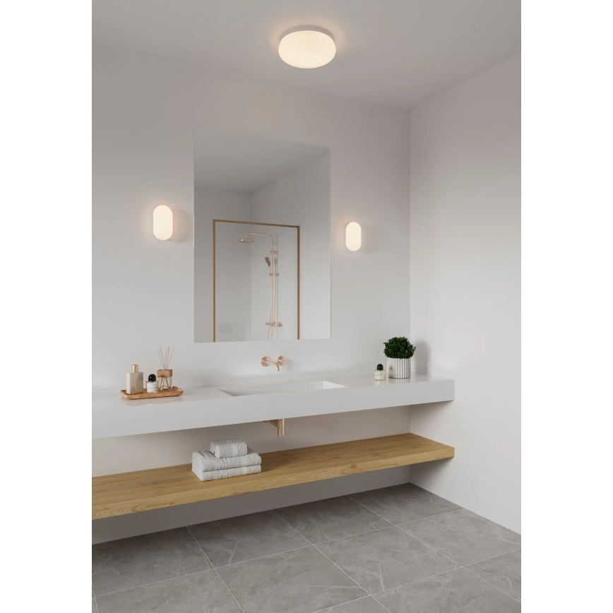 Nordlux - Φωτιστικό οροφής μπάνιου FOAM 2xE27/55W/230V IP44 λευκό