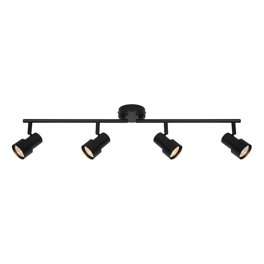Nordlux - Φωτιστικό σποτ BOSTON 4xGU10/5W/230V μαύρο