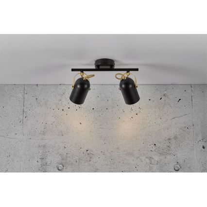 Nordlux - Φωτιστικό σποτ LOTUS 2xE14/40W/230V
