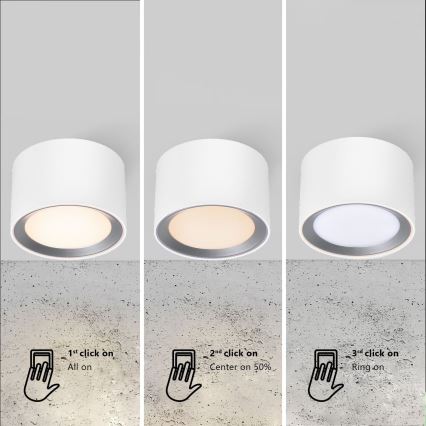 Nordlux - Φωτιστικό σποτ μπάνιου LED LANDON LED/6,5W/230V IP44 λευκό
