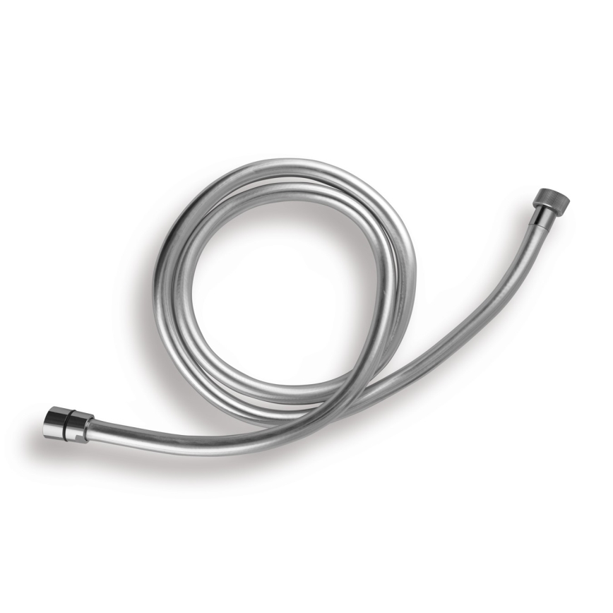 Novaservis - Σπιράλ ντουζ πλαστικό 200 cm ματ χρώμιο