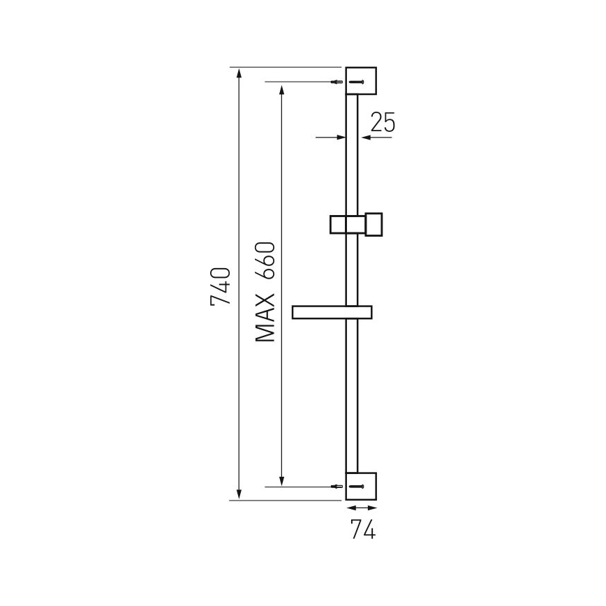 Novaservis - Σετ μπάνιου γυαλιστερό χρώμιο